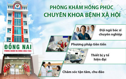 Phòng khám chuyên khoa bệnh xã hội Hồng Phúc uy tín hàng đầu